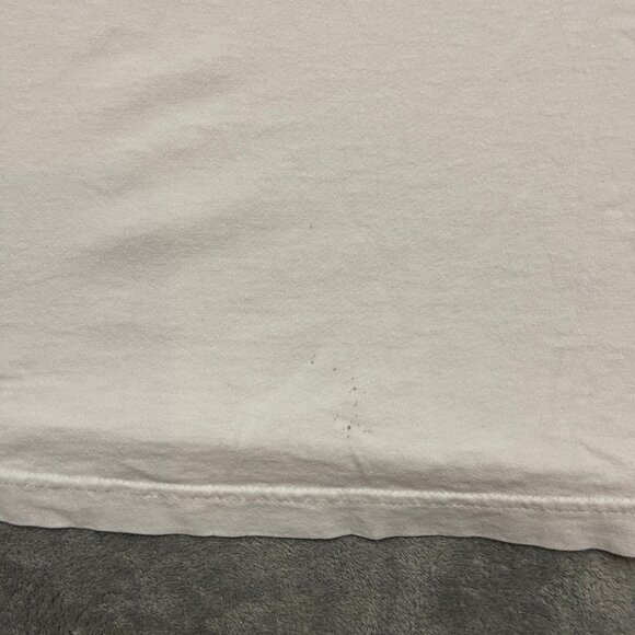 Vintage Single stitch Boston University Tshirt White Size XL Pullover Crewneck - Picture 7 of 13